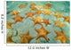 Cluster Starfish Underwater Sandy Wall Decal