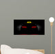 Realistic Car Taxi Back Wall Decal