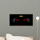 Realistic Car Taxi Back Wall Decal