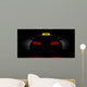 Realistic Car Taxi Back Wall Decal