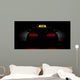 Realistic Car Taxi Back Wall Decal