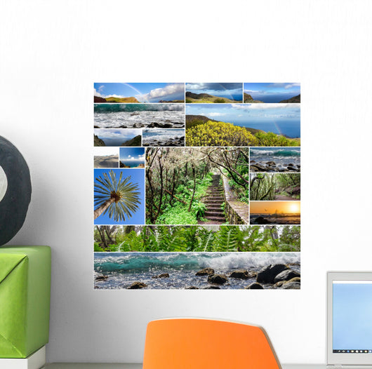 Vielfalt Kanarische Insel La Wall Decal