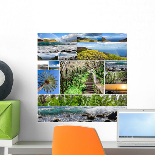 Vielfalt Kanarische Insel La Wall Decal
