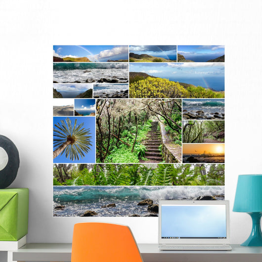 Vielfalt Kanarische Insel La Wall Decal