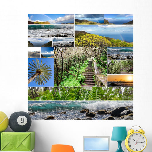 Vielfalt Kanarische Insel La Wall Decal