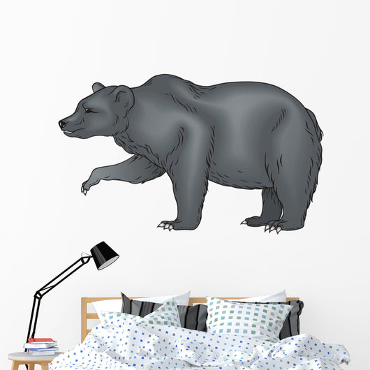 Bear Vector Wall Decal