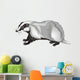Badger Wall Decal