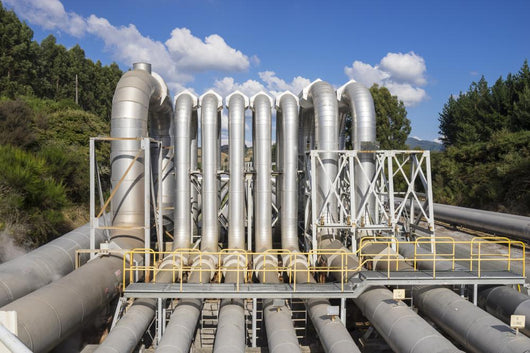 Geothermal Power Station Wall Decal