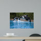 Breaching Orcas Wall Decal