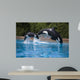 Breaching Orcas Wall Decal