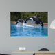 Breaching Orcas Wall Decal