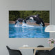 Breaching Orcas Wall Decal