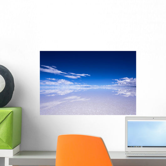 Salty Bolivian Horizon Wall Decal