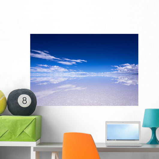 Salty Bolivian Horizon Wall Decal