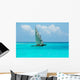 Wooden Sailboat Dhow Wall Decal