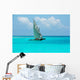 Wooden Sailboat Dhow Wall Decal