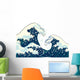Japanese Hokusai Waves Wall Decal
