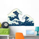 Japanese Hokusai Waves Wall Decal