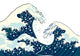 Japanese Hokusai Waves Wall Decal
