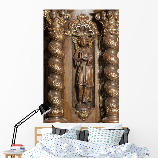 Engelfigur Der Kapuzinerkirche Wesemlin Wall Decal