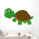 Cute Turtle Cartoon Wall Decal