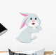 Cute Rabbit Cartoon Wall Decal