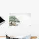 With Watercolors Tree above Wall Decal