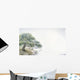 With Watercolors Tree above Wall Decal