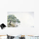 With Watercolors Tree above Wall Decal
