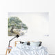 With Watercolors Tree above Wall Decal