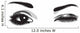 Beautiful Blinking Eyes Wall Decal