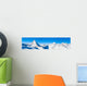 Matterhorn and Weisshorn Wall Decal
