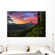 Beautiful Vista Mount Hood Wall Decal