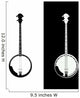 Banjo Wall Decal