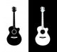 Acoustic Guitar Wall Decal