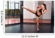 Female Boxer Fighting Ring Wall Decal