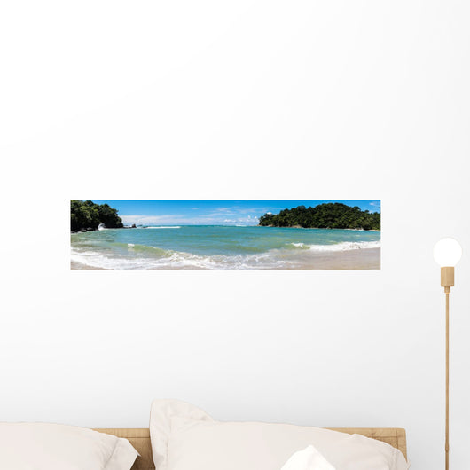 Manuel Antonio Beach Wall Decal Panoramic Wall Decal