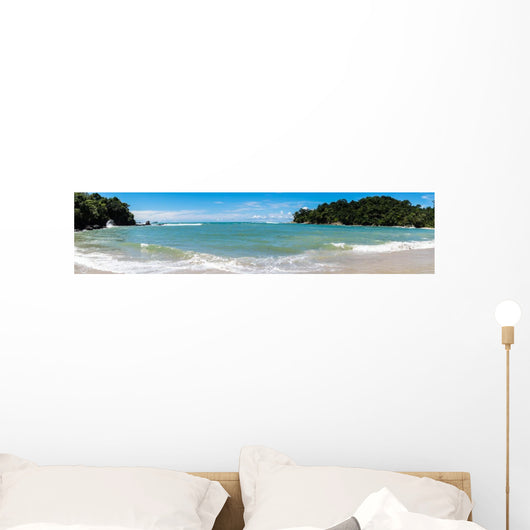 Manuel Antonio Beach Wall Decal Panoramic Wall Decal