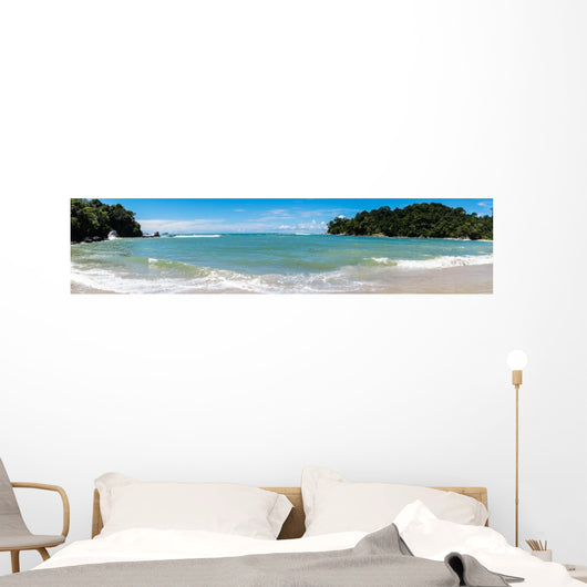 Manuel Antonio Beach Wall Decal Panoramic Wall Decal