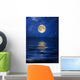 Reflection Moon and Stars Wall Decal