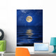 Reflection Moon and Stars Wall Decal