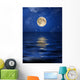 Reflection Moon and Stars Wall Decal