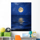 Reflection Moon and Stars Wall Decal