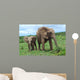 African Elephants Wall Decal