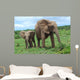 African Elephants Wall Decal