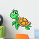 Little Sea Turtle Wall Decal