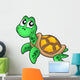 Little Sea Turtle Wall Decal