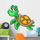 Little Sea Turtle Wall Decal