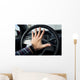Closeup Shot Angry Driver Wall Decal