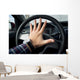 Closeup Shot Angry Driver Wall Decal